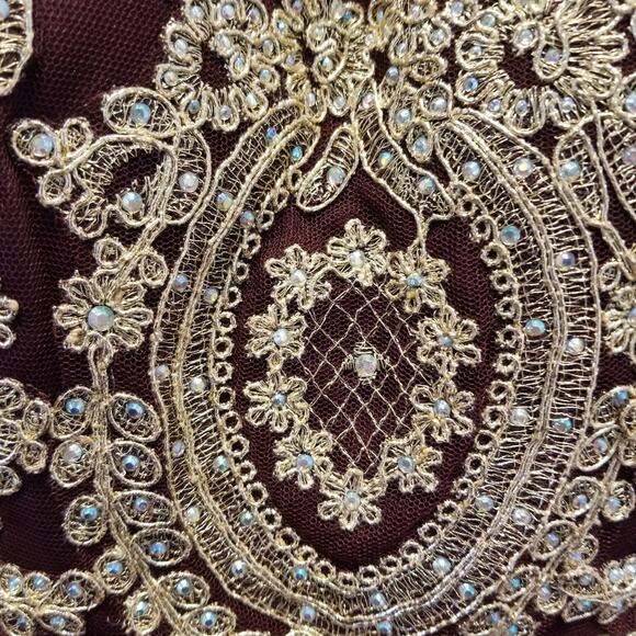 Jodi Kristopher NEW Mini Formal Dress Sleeveless Round Neck Women's Size 3 - Picture 9 of 16